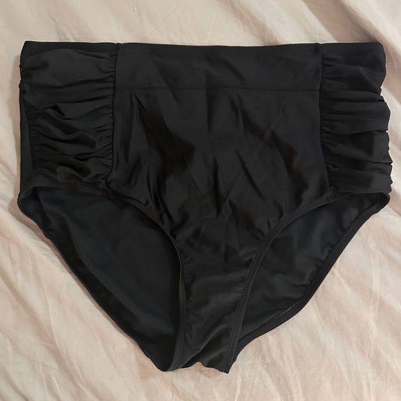 Kona Sol Plus/Mid Size Bathing/Swim Suit Bottoms Black - Picture 1 of 6